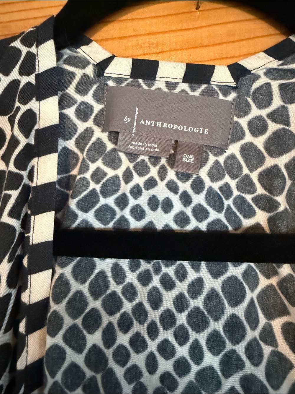 Anthropologie Mila Printed Duster Kimono One Size - Picture 6 of 8